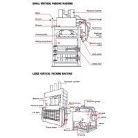 Presse à balles hydraulique verticale automatique 30 tonnes pour le recyclage des déchets de carton, du papier, de l'aluminium et de l'acier inoxydable - Économie d'énergie