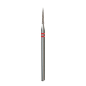 Broca Profesional de Diamante con Forma de Cono Cónico para el Cuidado de las Cutículas, Manicura, Pedicura, Herramienta de Lima Eléctrica, 1.6 mm, Grano Rojo - Product Image 4