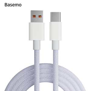 Câble de charge de type C à type C, câble gainé en PVC TPE 3A rapide USB de <span class=keywords><strong>1m</strong></span> compatible avec les appareils <span class=keywords><strong>Apple</strong></span>, Android et IOS - Product Image 6