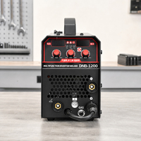 Máquina de Soldar Multifuncional 3 en 1, 220V, Portátil, Inversor IGBT, Soldadura MIG sin Gas, MMA, Lift TIG, Soldador de Hilo con Núcleo Fundente, Compacta