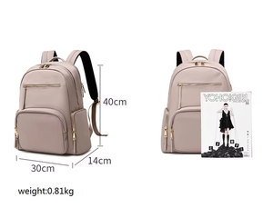 Mochila Feminina de Nylon Impermeável <span class=keywords><strong>2026</strong></span> Nova de Alta Qualidade Macia para Lazer e Viagem, Grande Capacidade, Bolsas Escolares para Adolescentes - Product Image 2