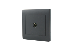 Sanshe s4 série nouveau design PC panneau un gang bureau à domicile hôtel mur <span class=keywords><strong>TV</strong></span> <span class=keywords><strong>antenne</strong></span> <span class=keywords><strong>prise</strong></span> de télévision - Product Image 2