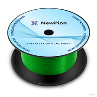 Fibra Óptica Triple Revestida NewPion de 200um, Espectro Amplio, IR IS200/360, Silicona ETFE, Bajo OH VIS-IR, para Análisis de Muestras en Pequeños Lotes