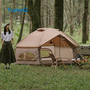 YumuQ Impermeable A prueba de lluvia Apertura rápida completamente automática Tipo de barco Tiendas de campaña 2-3 4 personas - Product Image 3
