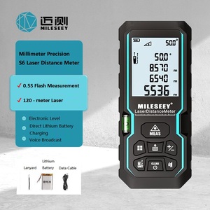Mileseey Máy đo khoảng cách laser S6 phiên bản sạc Li-ion, Máy đo điện tử cầm tay chính xác đến từng milimet - Product Image 4
