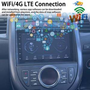 Autoradio Android 13 con 128 GB de ROM, Bluetooth, Estéreo, Reproductor Multimedia de Video para Kia Soul 2011 2012 2013, Navegación GPS - Product Image 6