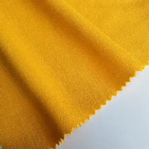 Fabrikpreis gestrickter Jersey-Bandstoff 65% Polyester 35% Baumwolle 220 gsm TC Piqué-Bandstoff für Polo-T-Shirt und Sportuniform