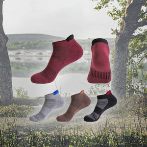 ถุงเท้ากีฬาถักพิมพ์ลาย ระบายอากาศได้ดี คุณภาพสูง สำหรับฤดูร้อน เหมาะสำหรับผู้หญิงและผู้ชาย ใส่เล่นกีฬา วิ่ง หรือทำกิจกรรมอื่นๆ - Product Image 3