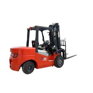 רכב הרמת מטענים 2ton מונע סוללה חשמלית עם אורות אזהרה הוביל לפעולות מחסן לילה forklif - Product Image 5