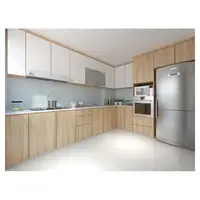 Antes de armário de cozinha, armário de cozinha de alumínio com coroa moldável da turquia modular dobrável armário de cozinha