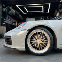 Rines Monobloque Forjados Personalizados de 19, 20 y 21 Pulgadas, 5x112 5x114.3, Cóncavos Profundos para Lamborghini Huracán, Audi R8, Porsche