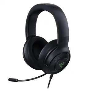 Fone de ouvido Razer Kraken X Gaming multi-plataforma barato fone de ouvido para jogos com fio 7.1 som surround fone de ouvido para jogos