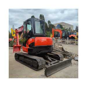 Pelleteuse d'occasion Kubota KX155-5 Pelleteuse sur chenilles Pelleteuse d'occasion Mini pelleteuse d'origine Kubota KX155 de haute qualité - Product Image 1