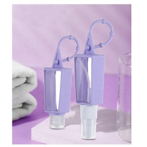 Custodia protettiva da viaggio con corda sospesa per profumo, custodia per alcool, custodia in silicone per bottiglia di <span class=keywords><strong>gel</strong></span> alcolico da 30ml - Product Image 3