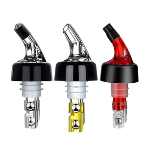 Vin <span class=keywords><strong>Alcool</strong></span> Tequila <span class=keywords><strong>Cocktail</strong></span> Whisky Shot Distributeur Barman Becs 1 oz Mesure Liqueur Bouteille Verseurs Ensemble - Product Image 2