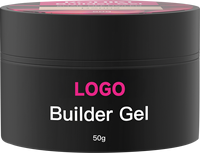 Gel de construction longue durée pour salon de manucure, prix usine OEM, pour extension d'ongles et nail art