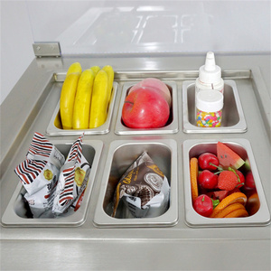 Chiên Kem Cuộn Giỏ Hàng, Máy Làm Kem Cuộn Máy Chiên Lạnh Đá Kem Cuộn Giỏ Hàng Máy Chảo Đơn Hình Ảnh - Product Image 2