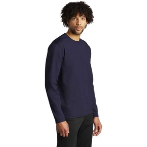 Sweat-shirt pour homme personnalisable, nouveau style, vente en gros, haute qualité, uni, basique, vêtements décontractés d'hiver, col rond, pour homme - Product Image 5