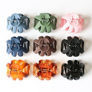 Pinzas para el Cabello de PC Irrompibles de 8 cm, Pinzas de Cangrejo Extra Grandes, Pinzas para el Cabello de Pulpo Esmeriladas con Mandíbula Grande, Pinzas para el Cabello de <span class=keywords><strong>Goma</strong></span> Mate - Product Image 2