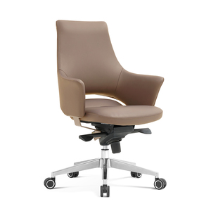 Da PU xoay Ergonomic Ghế nội thất văn phòng giữa trở lại PU điều hành ghế văn phòng máy tính bảng bàn văn phòng và Ghế bộ - Product Image 2