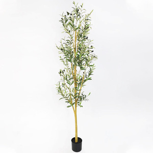 Arbre d'<span class=keywords><strong>olivier</strong></span> artificiel démontable réaliste, grande plante décorative d'intérieur, vente <span class=keywords><strong>en</strong></span> gros de verdure – Meilleure vente - Product Image 4