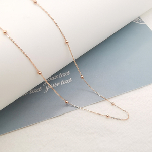 Nouveauté : Magnifique collier chaîne en or massif 18 carats avec pendentif assorti pour femme - Product Image 5