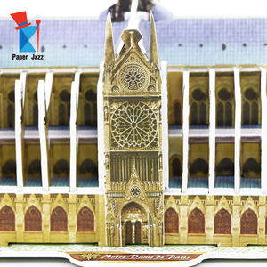 <span class=keywords><strong>Puzzle</strong></span> 3d du bâtiment de renommée mondiale Notre Dame De <span class=keywords><strong>Paris</strong></span> - Product Image 6