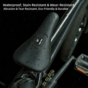 Sella per <span class=keywords><strong>Bici</strong></span> BMX BS08 in PU, Stile Sottile, Peso Leggero 225g, Nera, per Freestyle, Street, Dirt Jump, Sedile per Bicicletta BMX - Product Image 4