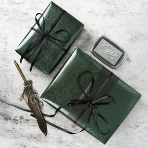 Custom Eco-Friendly Recyclable Metallized Green Gift <b>Wrap</b> <b>Paper</b> <b>Roll</b> Double-Sided Coated PE Waterproof Digital Packaging - Product Image 2