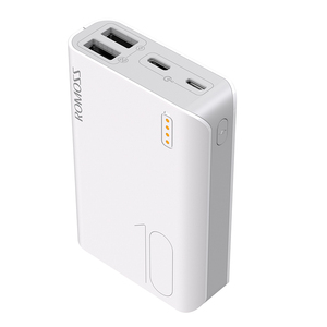 <span class=keywords><strong>ROMOSS</strong></span> SENSE 4 Mini 2 USB พาวเวอร์แบงค์มือถือ,10000MAh ไมโคร Usb แบบพกพาและอัจฉริยะและ Type-C 5V 2.1A - Product Image 3
