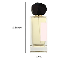 En Stock flacon de parfum carré 30ml 50ml 100ml parfum flacon rechargeable vente en gros pompe vaporisateur boîte-cadeau sac cadeau
