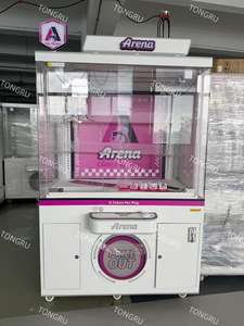 Machine de jeu d'arcade à griffes espagnole en métal, grande, bon marché, pour intérieur, vente en gros d'usine, cadeau, prix, 1 joueur, machine de jeu de distribution automatique - Product Image 3
