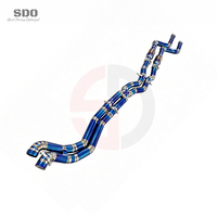 Tuyau d'échappement intermédiaire léger en titane SDO Racing pour BMW M3 E46 3.2L 2000-2006 – Amélioration des performances d'échappement