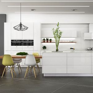Importación Directa de Gabinetes de Cocina de Diseño Moderno en Madera, Material de Panel Económico de China - Product Image 2