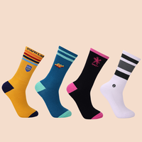 Chaussettes brodées sur mesure Chaussettes en coton pour femmes avec logo brodé