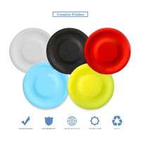 Mini frisbee en silicone haut de gamme et tendance avec motif personnalisé pour le plaisir de tous les âges – Articles de fête pour la rentrée scolaire et le disc golf