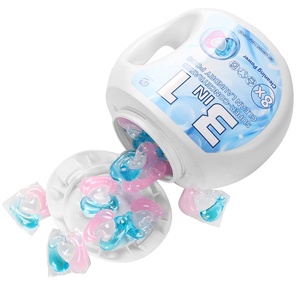 น้ำยาปรับผ้านุ่มกลิ่นแคปซูลซักผ้าเข้มข้น8X ทำความสะอาดฉลากส่วนตัวผงซักฟอกสำหรับซักเสื้อผ้า - Product Image 4