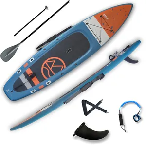 Fabrieksprijs Groothandel Op Maat Logo Stand Up Paddle Board Stijve Plastic Stijve Sup Paddleboard Max Duurzame Touring Surfplank