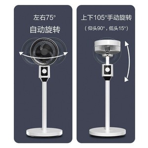 Air Circulator <b>Fan</b> <b>Standing</b> Vertical Energy Efficient Floor <b>Fan</b> For Office Home Kitchen Camping - Product Image 3
