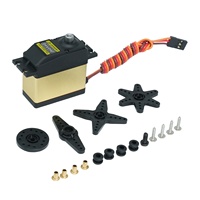 Servomoteur numérique DHV090 pour voiture télécommandée, engrenage métallique, 10,8 kg, 0,06 s, moteur sans noyau haute vitesse, pour voiture RC 1/5