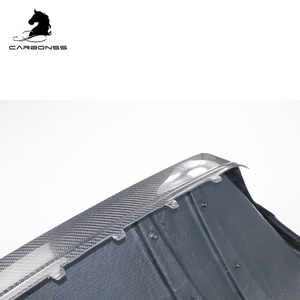 Diffuseur de lèvre arrière <span class=keywords><strong>Auto</strong></span> audi R8 Diffuseur arrière de type V en Fiber de carbone pour Audi R8 2017-2019 - Product Image 6