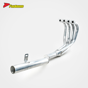 Nouveau système d'échappement complet monobloc en aluminium argenté FORSOUND <span class=keywords><strong>Yamaha</strong></span> XJR, léger, résistant à la corrosion/à la rouille, augmentation de la puissance - Product Image 5