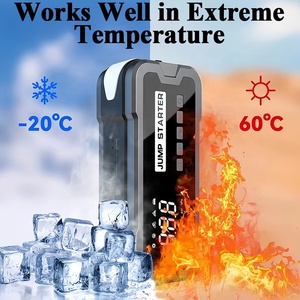 Bộ khởi động bình ắc quy ô tô di động 6 trong 1, bộ tăng cường năng lượng, pin dự phòng 12V 24000mAh, bộ sạc khẩn cấp, máy nén khí, phụ kiện ô tô - Product Image 3