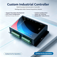 PC industriel DIN-Rail 2,4 GHz Octa-Core, 6x GbE + 8x COM + 2x CAN, 4G/5G/WiFi/LoRa/GPS, sans ventilateur, pour Edge AI & IIoT