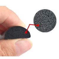 Bande de mousse autocollante demi-ronde pour porte de placard