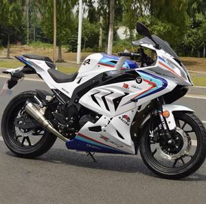 Moto sportive électrique <span class=keywords><strong>Kawasaki</strong></span> V6 Small Ninja 250 de couleur unie, bicylindre H2, locomotive lourde 250cc, occasion - Product Image 3