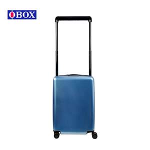 Valise blanche de 20 pouces avec fermeture éclair, bagage portable étanche pour hommes, voyage de loisirs avec serrure - Product Image 2