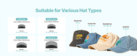 Presse à chaud numérique 4-en-1 pour casquettes, chapeaux et bob, machine de sublimation pour l'impression par transfert thermique