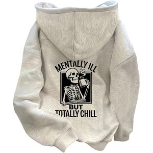 Women's <b>Skull</b> Graphic Hoodie Long Sleeve Hooded Sweatshirt Drawstring Pullover <b>Tops</b> Breathable Knitted Fabric - Product Image 1