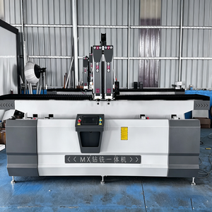3000 250 210mm Travel CNC <b>Drilling</b> Milling Machine 3500W Aluminum Profile <b>Drilling</b> Milling Machine - Product Image 1